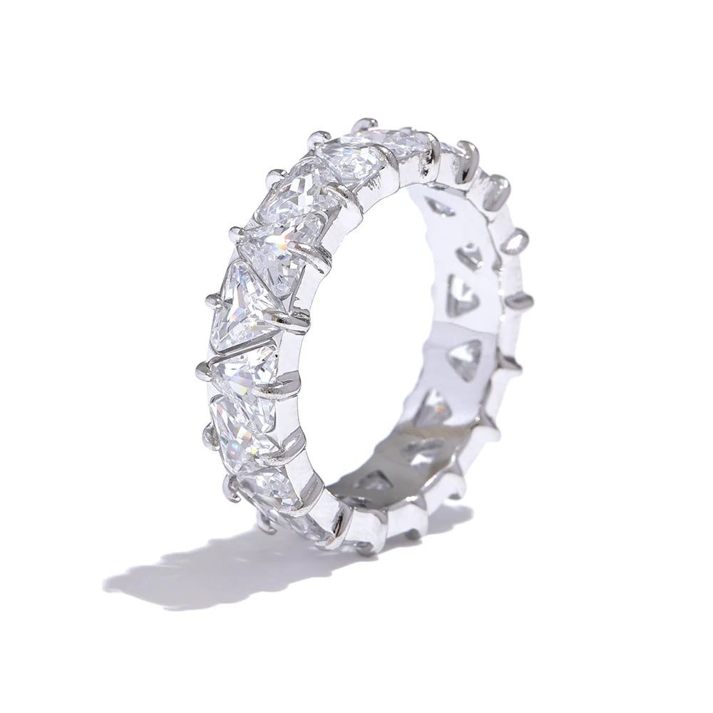 Asterly™ Princess Radiance Eternity Band