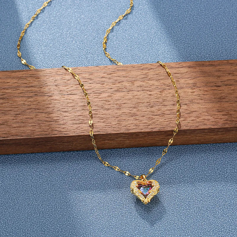 Asterly™ Prism Heart Necklace