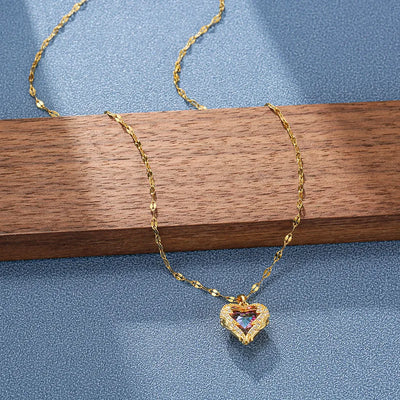 Asterly™ Prism Heart Necklace