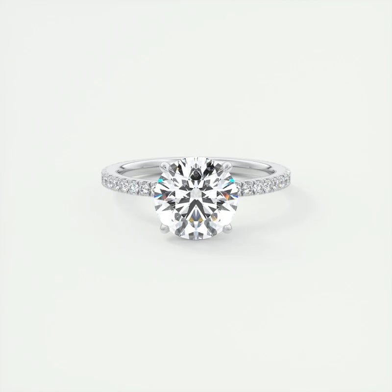 Asterly™  Elevated Halo Solitaire