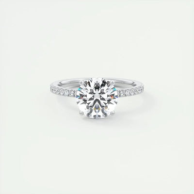 Asterly™  Elevated Halo Solitaire