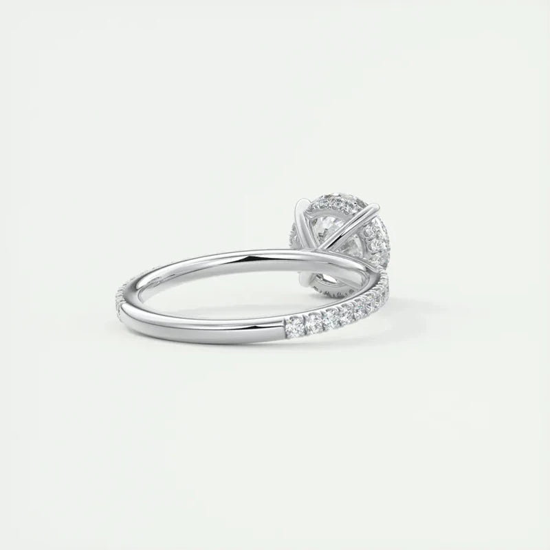 Asterly™  Elevated Halo Solitaire