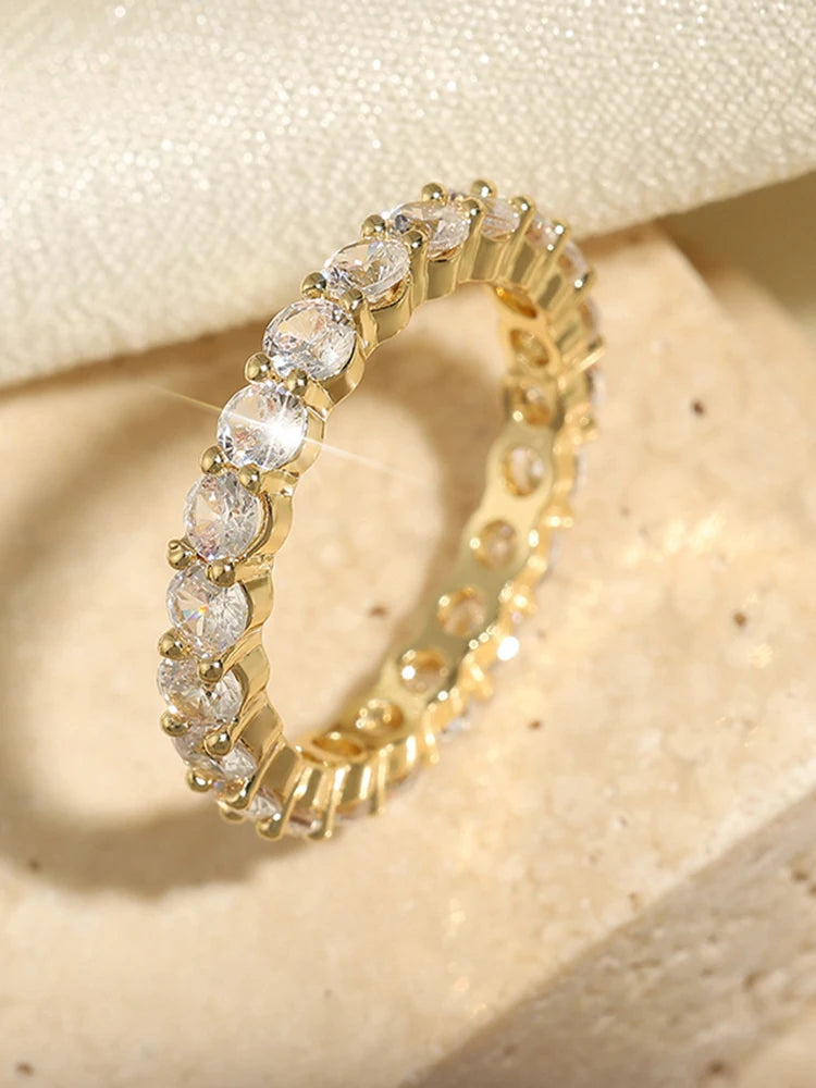 Asterly™  Infinite Radiance Eternity Band
