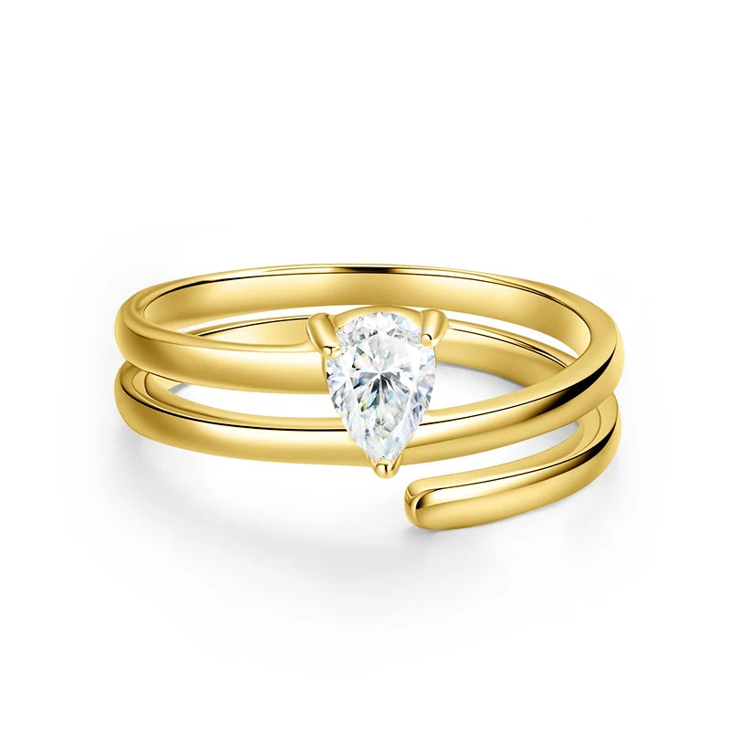 Asterly™ Luminous Tear Wrap Ring