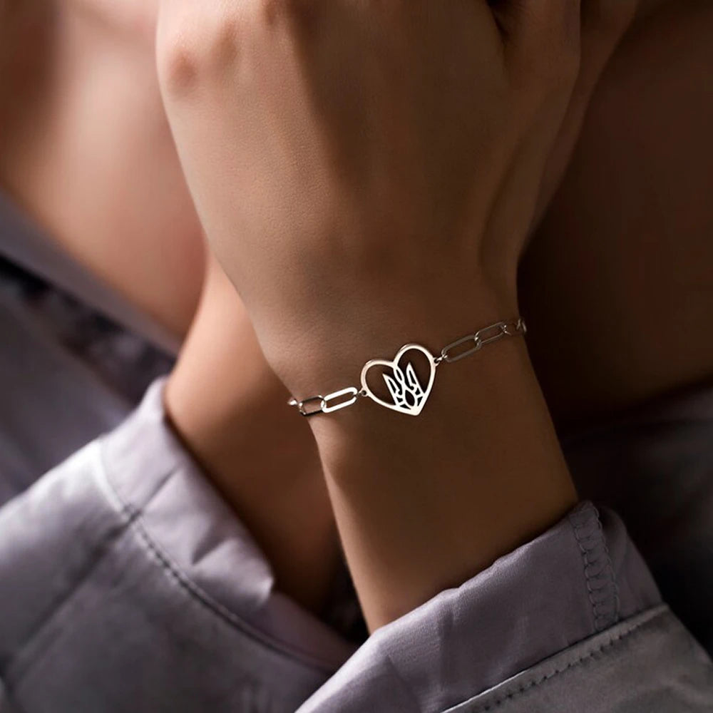 Asterly™ Eternal Heart Link Bracelet
