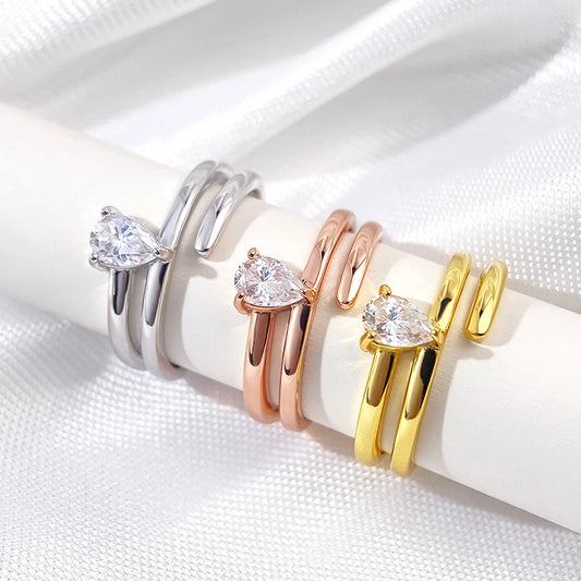 Asterly™ Luminous Tear Wrap Ring