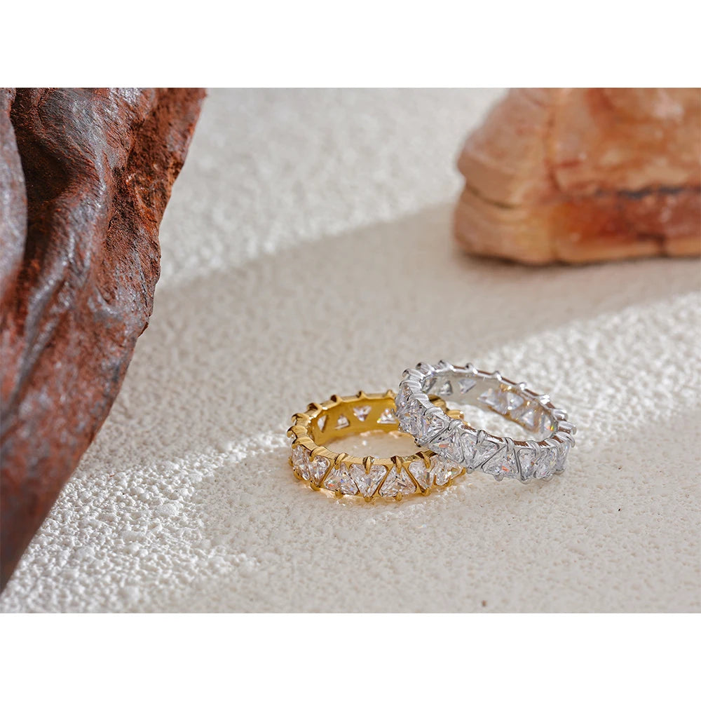 Asterly™ Princess Radiance Eternity Band