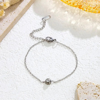 Asterly™ Single Crystal Halo Bracelet