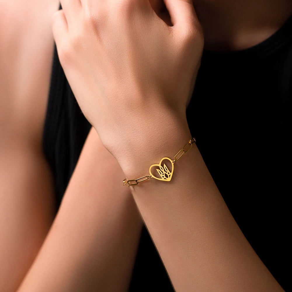 Asterly™ Eternal Heart Link Bracelet