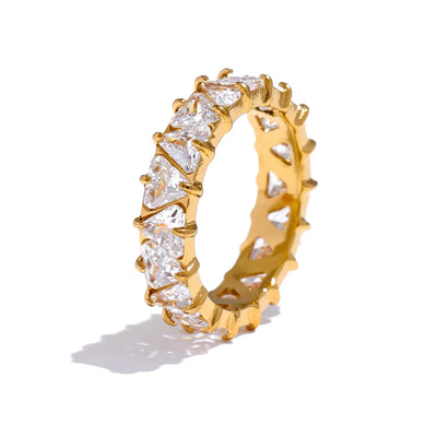 Asterly™ Princess Radiance Eternity Band