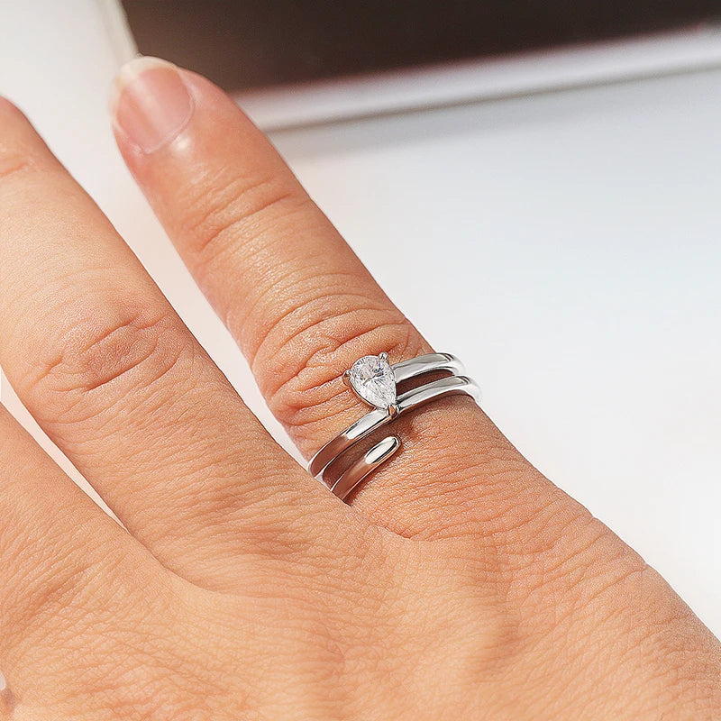 Asterly™ Luminous Tear Wrap Ring