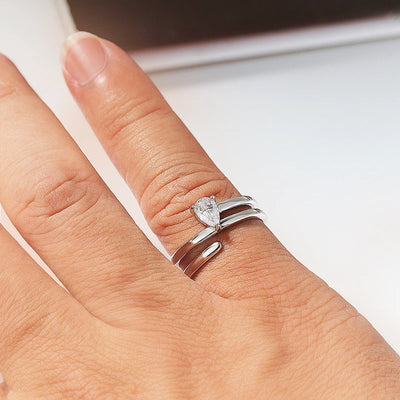 Asterly™ Luminous Tear Wrap Ring