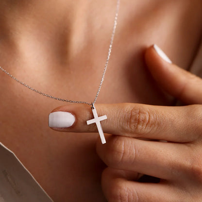 Asterly™ Faith Minimal Cross Necklace