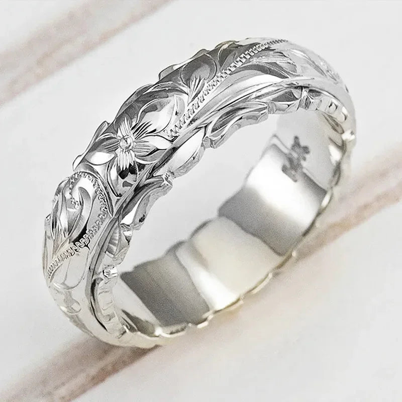 Asterly™ Eternal Bloom Silver Band
