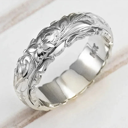 Asterly™ Eternal Bloom Silver Band