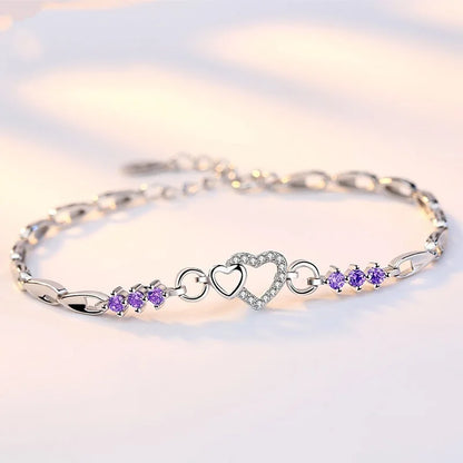 Asterly™ Double Heart Bond Bracelet